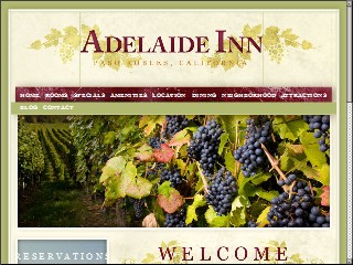 Web site www.adelaideinn.com, Adelaide Inn