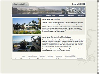 Web site www.baywoodinn.com, Baywood Bed & Breakfast Inn
