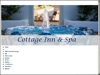 Web site www.cottageinnandspa.com, Cottage