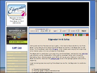 Web site www.edgewater-inn.com, Edgewater Inn & Suites