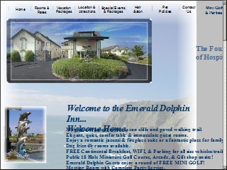 Web site www.emeralddolphin.com, Emerald Dolphin Inn