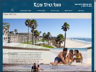 Web site www.kontikiinn.com, Kon Tiki Inn