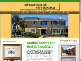 Web site www.marinastreetinn.com, Marina Street Inn