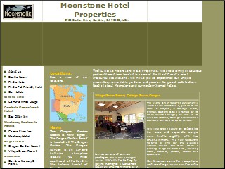 Web site www.moonstonehotels.com, Sea Coast Lodge