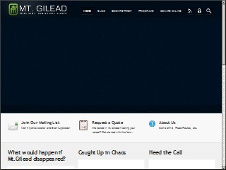 Web site www.mtgilead.org, Mount Gilead Bible Conference