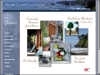 Web site www.northcoastcountryinn.com, North Coast Country Inn