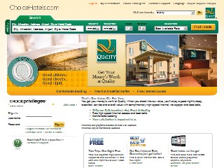 Web site www.qualitysuites.com, Quality Suites Downtown San Luis Obispo