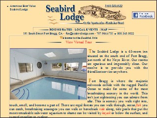 Web site www.seabirdlodge.com, Seabird Lodge