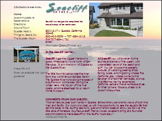 Web site www.seacliffmotel.com, Seacliff On The Bluff
