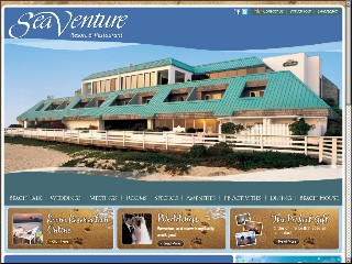 Web site www.seaventure.com, Seaventure Restaurant