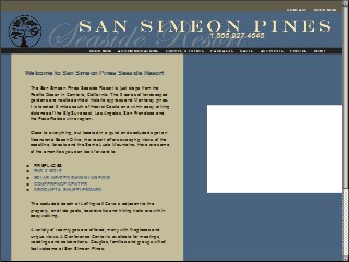 Web site www.sspines.com, The Canteen at Oceanpoint Ranch