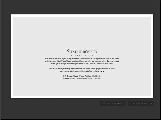 Web site www.summerwoodwine.com, Summerwood Inn