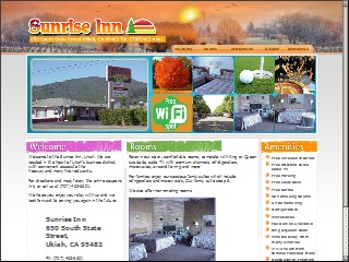 Web site www.sunriseinn.net, Sunrise Inn