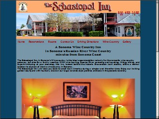 Web site www.thesebastopolinn.com, The Sebastopol Inn
