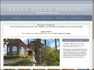 Web site www.villamessina.com, Bella Villa Messina